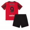 Baby Fußballbekleidung AC Milan Olivier Giroud #9 Heimtrikot 2023-24 Kurzarm (+ kurze hosen)